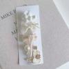 Cute Beige Hair Clips Set With Lace Bow Rabbit Flower Designs Perfect For Little Girls Daily Wear Birthday Party School