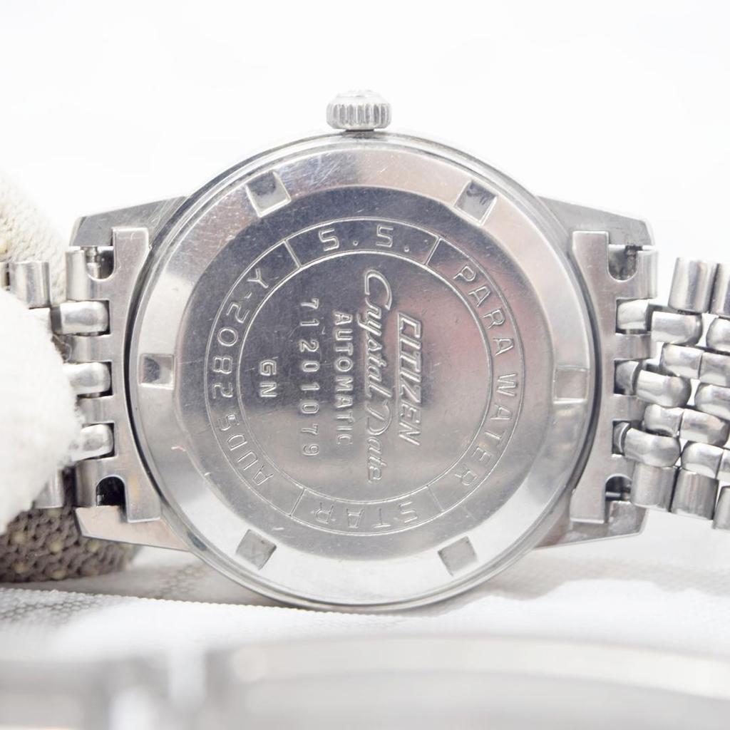 Used Rare 1967 CITIZEN Crystal Date Men's Automatic