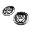 6.5CM 3D Metal For Autobots Styling Logo Car Stickers Emblem Rear Trunk Emblem Badge Modification Decals