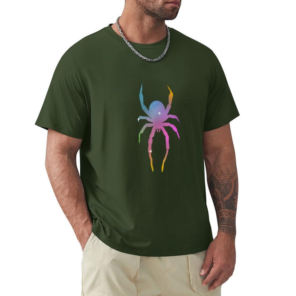 Spaced Out Spider! Halloween & Horror T-Shirt Sublime Custom Shirt Sweat Heavyweights Men Tshirt
