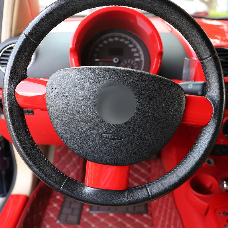 Carbon Fiber Gear Shift & Instrument Panel Sticker for 2001-2012 Volkswagen Beetle