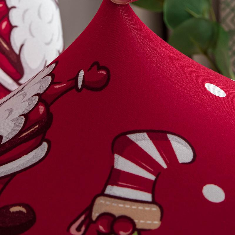 Christmas Chair Covers Dining Room Universal Elastic Chair Slipcovers For Home Party Xmas Decoration Wedding Hotel Chair Decor
