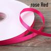 Solid Color Polyester Ribbon for DIY Floral Crafts & Cake Decoration