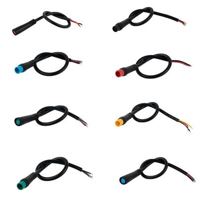 2/3/4/5/6 Pin Verlängerungskabel Elektrische Fahrrad Teile Verlängerung Kabel