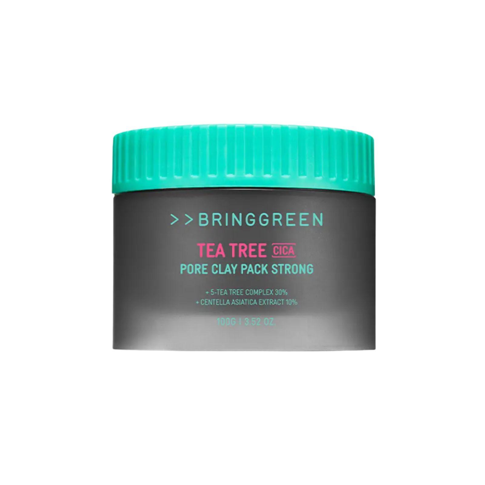 BRING GREEN Tea Tree CICA Pore Clay Pack strong 100g(3.52oz) 1ea