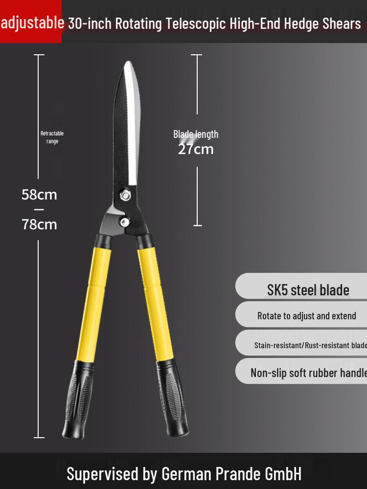 Heavy-Duty Pruning Shears for Thick Branches, Flowers, and Grass
