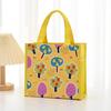 Cartoon Thickened Square Bento Lunch Bag for Kids