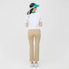 CHALLENGER Women'S Essential Nylon Stretch Semi-Bootcut Pants Beige