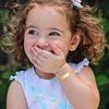 Free Engraving Name Heart Bracelet for Baby Kids, Hypoallergenic Stainless Steel Adjustable,Personalized ID Mom Daughter Gift