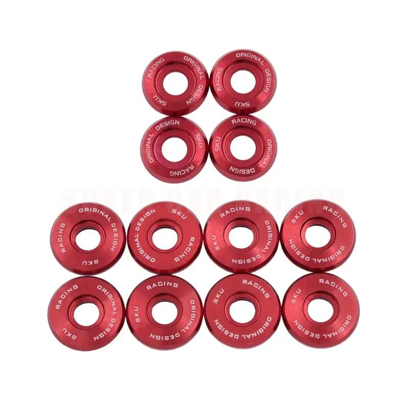 Car Modified Washer Blot Kit JDM Colorful Engine Valve Cover Screws Gasket For Honda B-Series B16 B17 B18 Auto Accessories