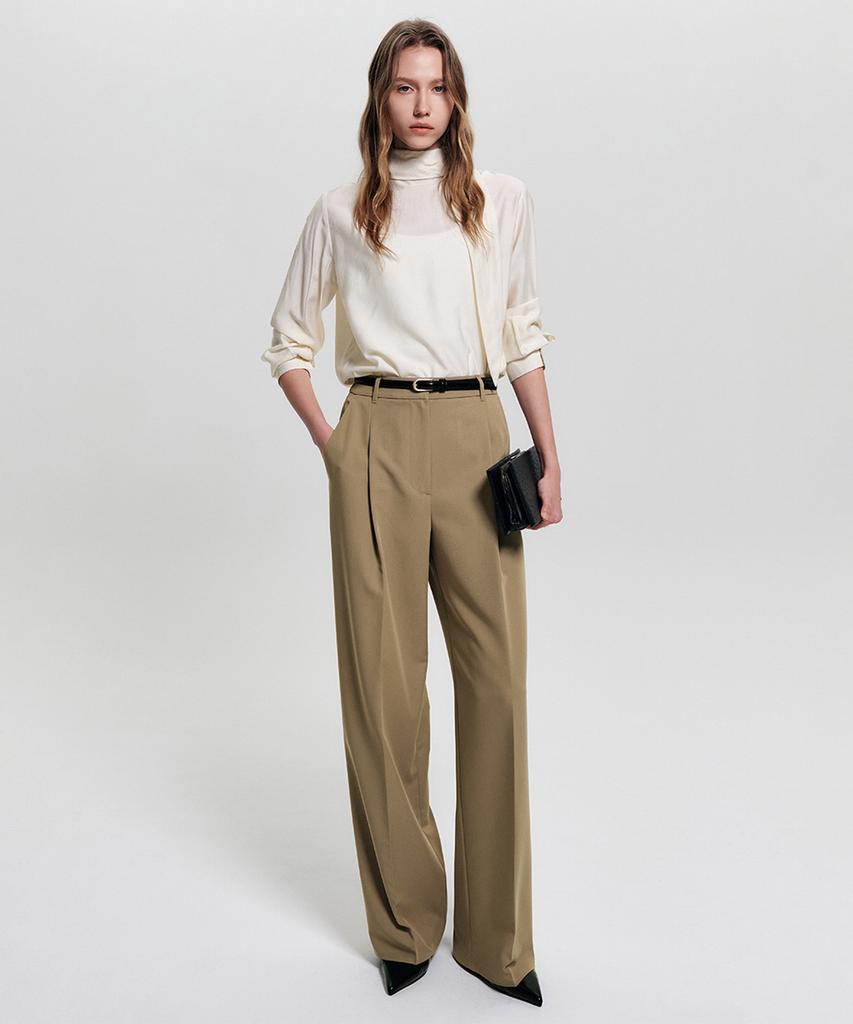Lugkaeseuteu Elise Wide Slacks_Beige