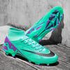 Fresh Men Futsal Football Sport Boots Sport Soccer Shoes for Indoor Ultralight Non-Slip Non Slip Turf Comfortable Grass Adult Cleats