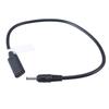 Cable de Extensión USB Tipo C Hembra a Cabezal de Enchufe Macho DC35135 Salida de Voltajes 9V 12V 15V 20V Cable de Alimentación Soporta 3A