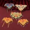 Phoenix Kroon Kwastje Magneet: Culturele & Creatieve Metalen Koelkaststicker Cadeau