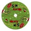 Christmas Tree Skirt, Red & Green Merry Christmas Tree Skirt Collar, Soft Xmas Holiday Decoration