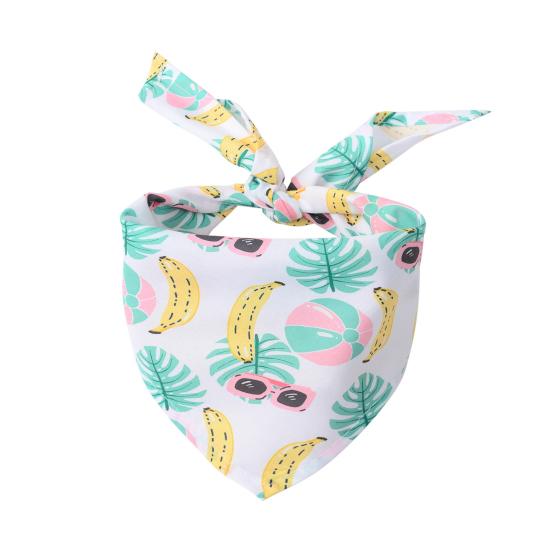 Teddy Kerchief Soft Lovely Fruit Banana Dog Bandana