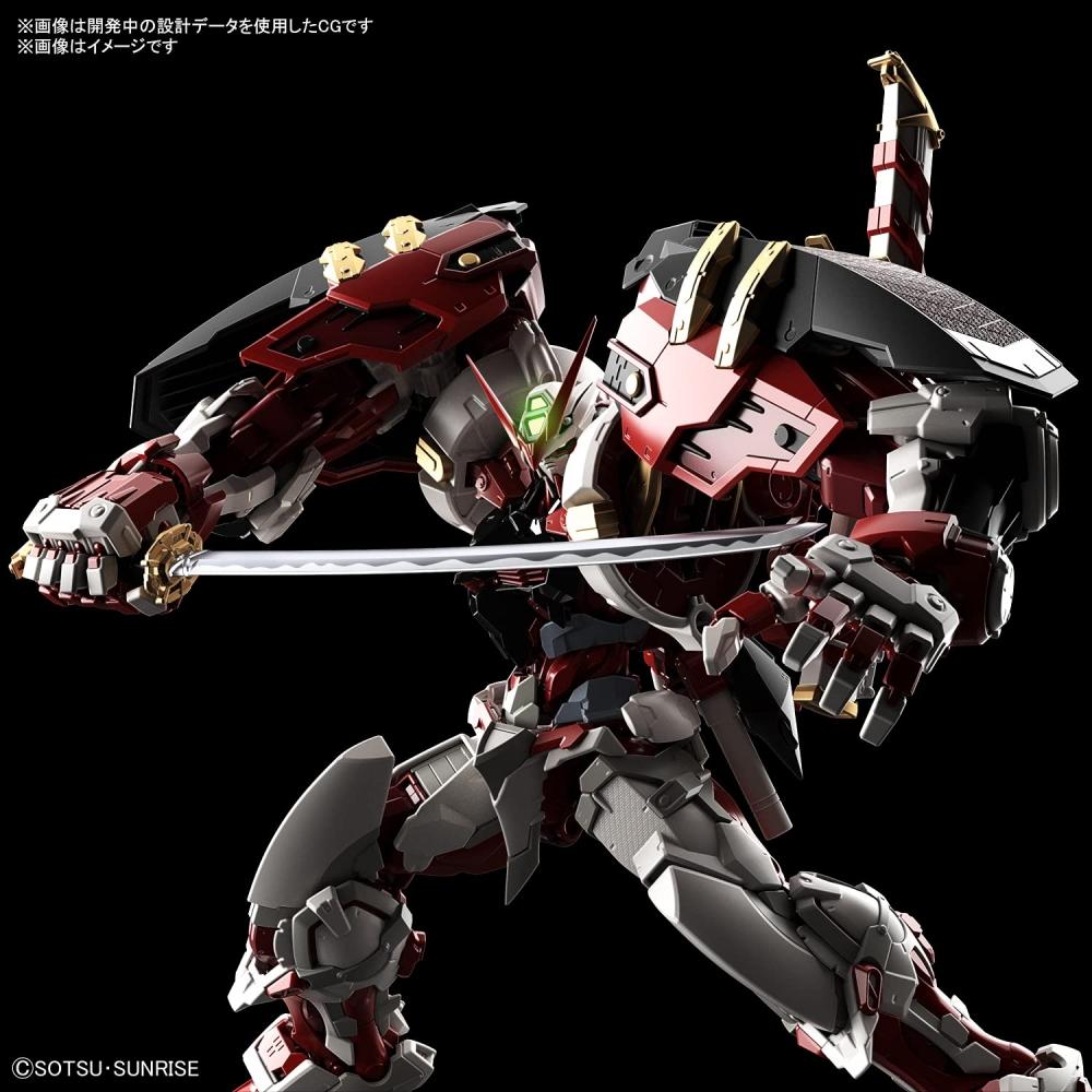 Bandai SPIRITS Model de înaltă rezoluție Mobile Suit Gundam SEED ASTRAY Gundam Astray Red Frame Powered Red 1100 Model din plastic cu coduri de culoare la scară