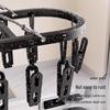 Miflame 24-Clip Aluminum Drying Rack