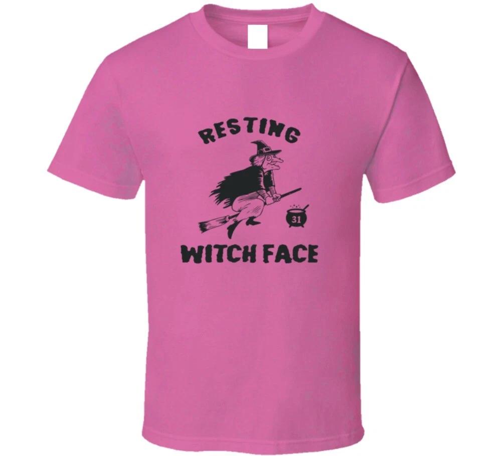 Resting Witch Face Funny Halloween Gift T Shirt 3XL