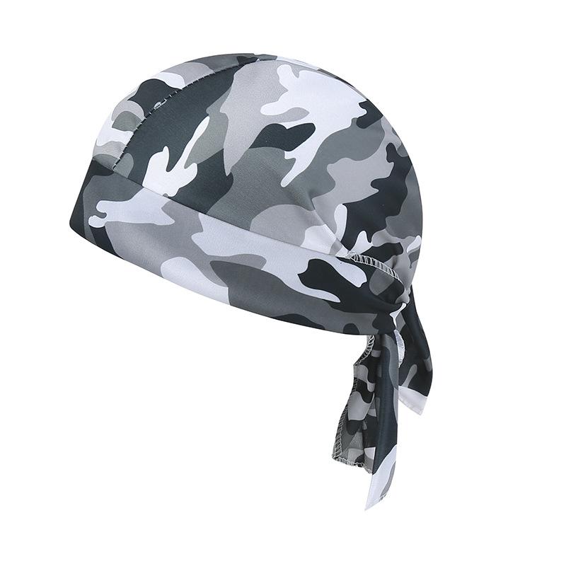 Mountain Bike Pirate Bandana: Sun Protection & Sweat Absorption Hat for Cycling