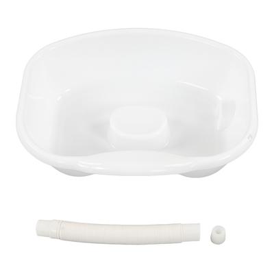 Shampoo Basin Drainable Portable Smooth Surface Hair Washing Tray for Bedridden Patient Pregnant