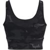 Under Armour Camo Print Short Training Tank Top Women Tops Black 1380983-021