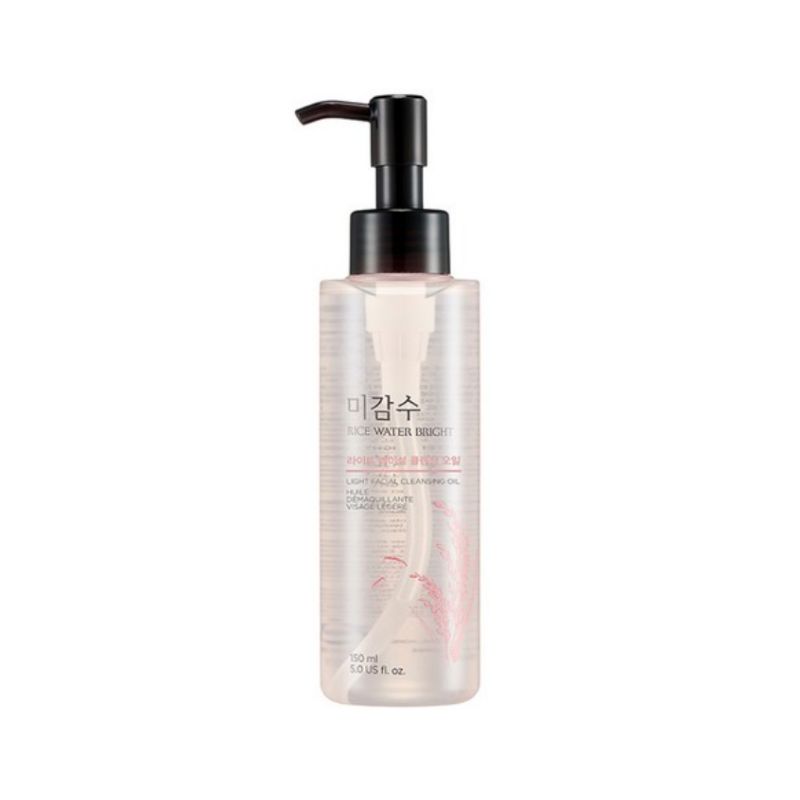 

[The Face Shop] Rice Water Bright Light Cleansing Oil (150ml) – Fresh Brightening First Cleanser 150ml x 2ea