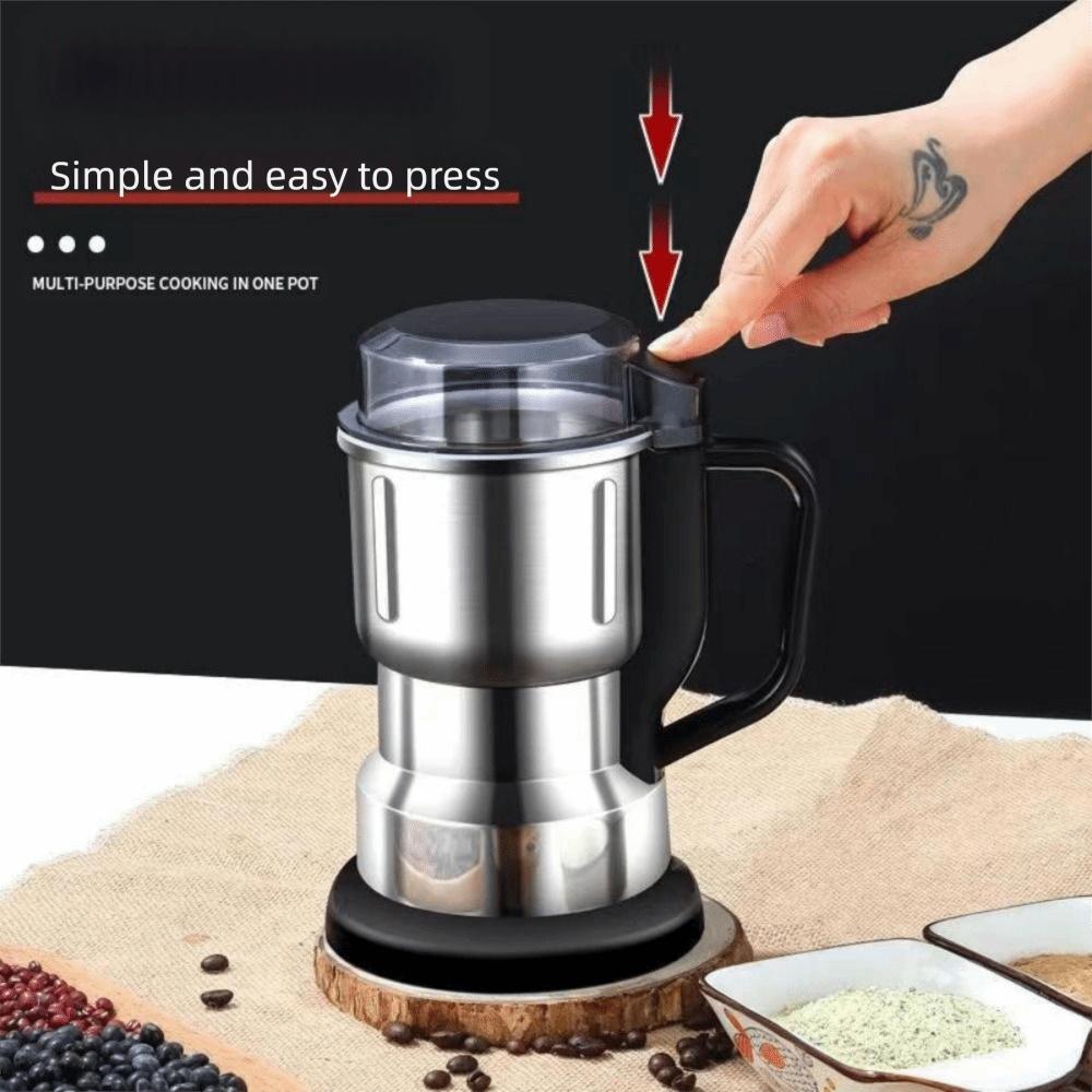 Stainless Steel Electric Mixer Blender 500g Large Capacity Medicinal Pulverizer  Beating