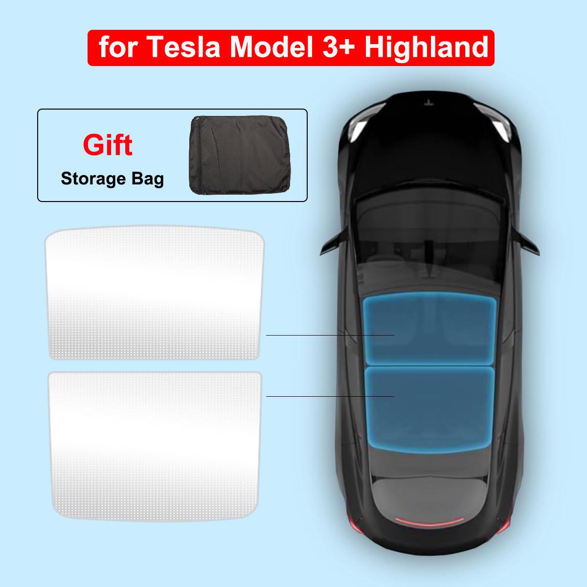 

Для Tesla Model 3 Y Juniper Highland 2021-2025 Магнітні сонцезахисні шторки Присоски Сонцезахисна шторка на скляний дах Передній Задній Сонцезахисна шторка на люк M3 Highland Gray