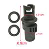 1PC Inflatable Kayak Boat Air Valve Adapter Screw Connector Dinghy Valve Adaptor for Air Pump Hose