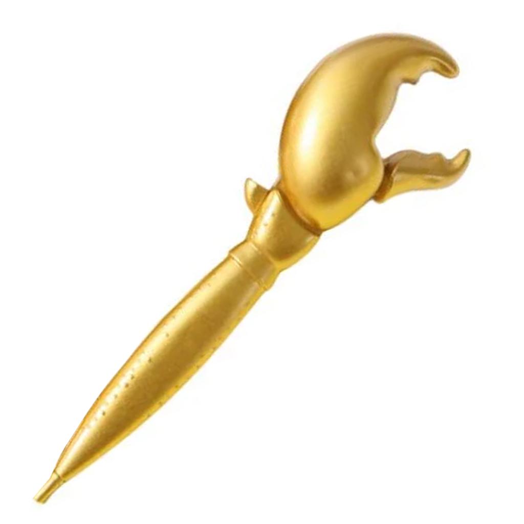 Creative Simulation Gel Pen,Personalized Golden Crab Claw Pens for Adult Children,Office Writing Stationery for Birthday Gifts