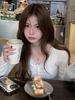 Autumn/Winter Pure Desire Style Slimming Spicy Girl Cropped Long-Sleeve Women's Top