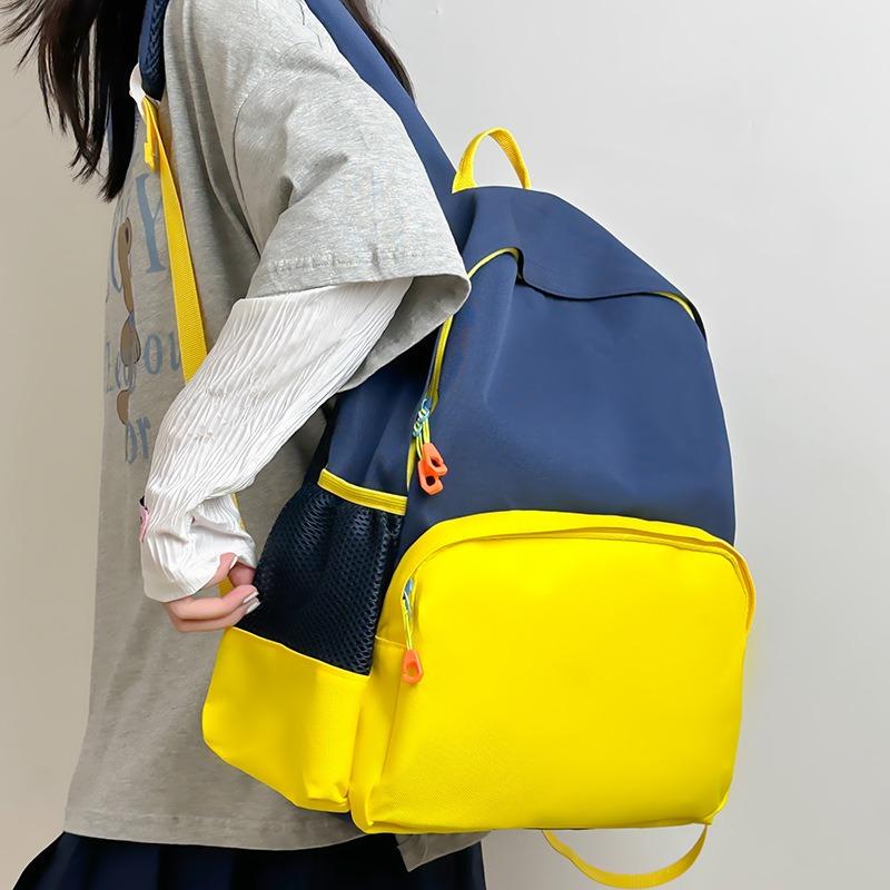 School bag small fresh backpack lightweight girls outdoor leisure backpack fashion style student computer bag nylon
