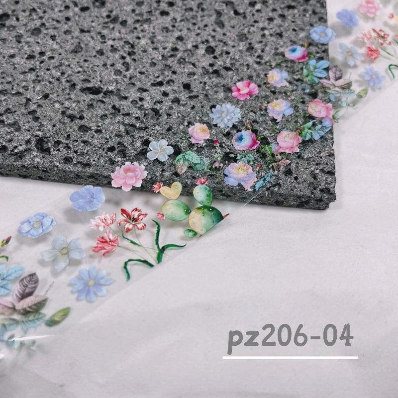 

1 Roll 100Cm Flower Nail Transfer Foils Sticker Paper Floral Stickers Nails Wraps Plum Blossom Nail Art Stickers Decal Nail Art PZ206 04