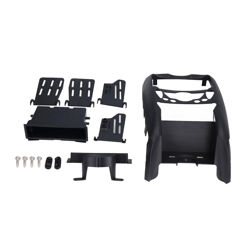 2DIN Radio CD DVD Frame Adaptor Dashboard Trim Replacement for MINI Hatch II R56 2006‑2014