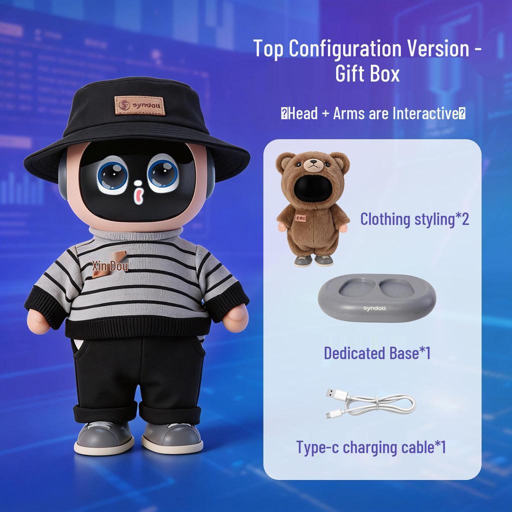 Xi Dou Smart AI Interactive Educational Robot Toy for Children – Emotional Dialogue & Companion Gift