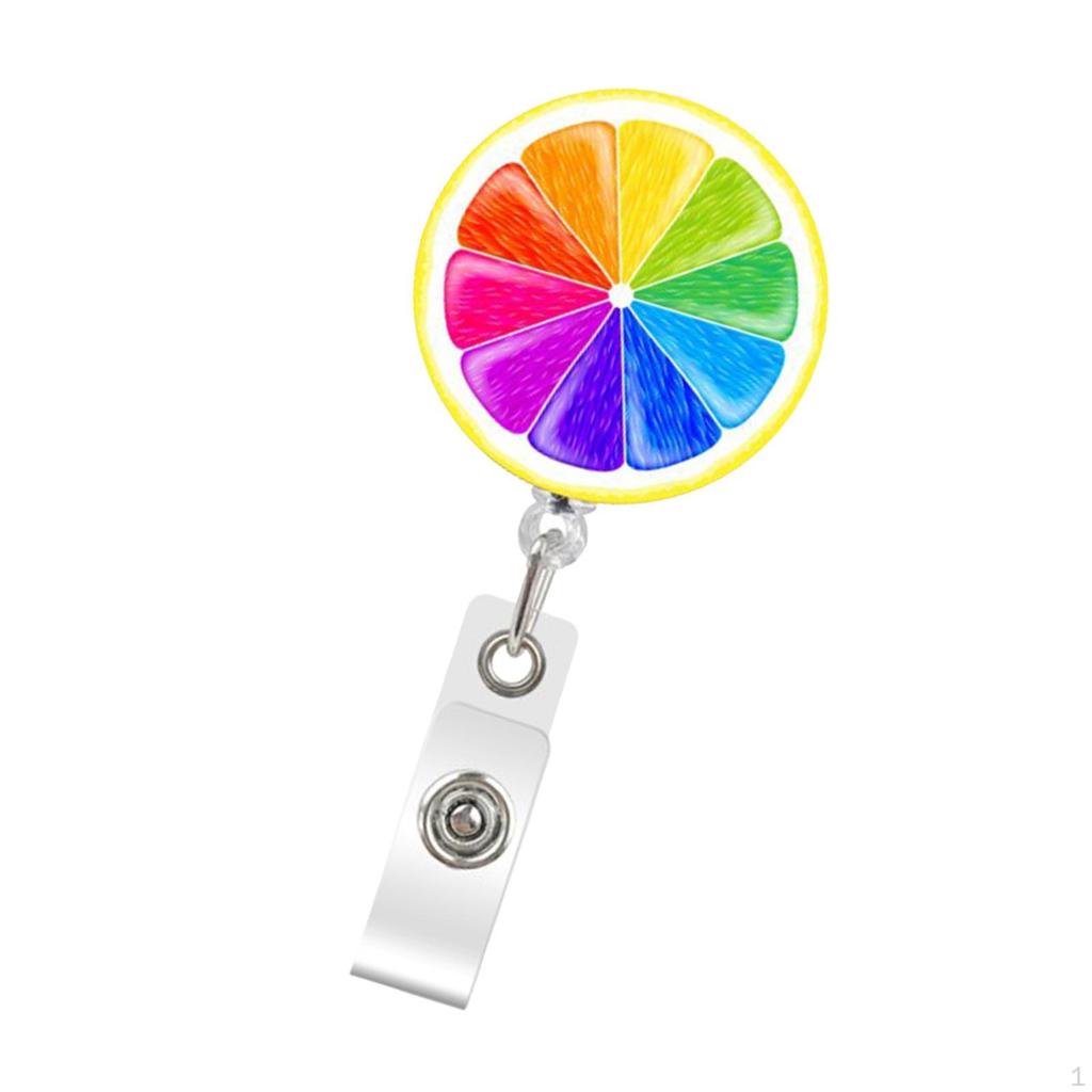 Retractable Holder, Business Card ID Nurses Day Gift, with Belt Clip, for Car