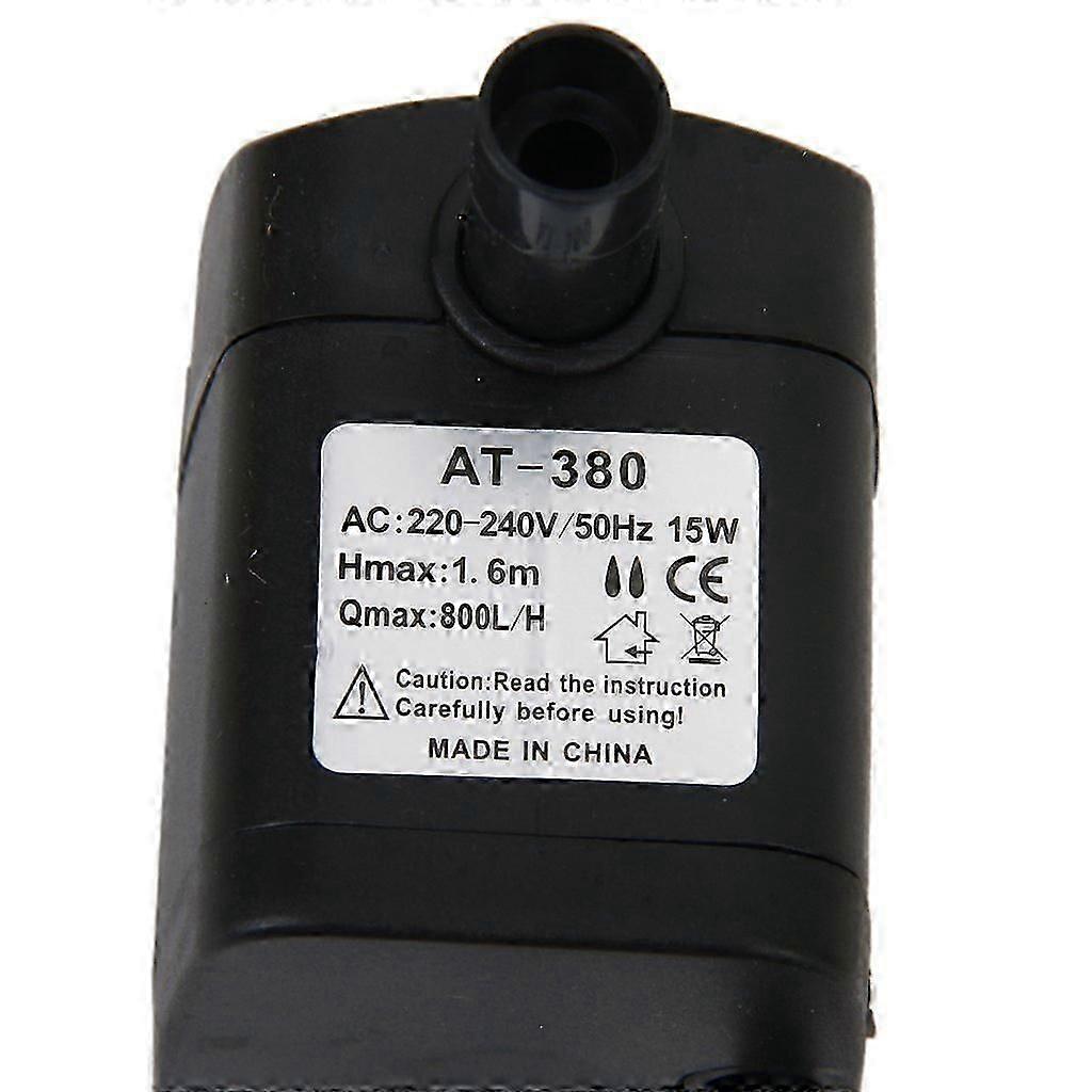 AC 220-240V 15W Submersible Pump Water Pump Fountain Pond Pump Aquarium EU Plug