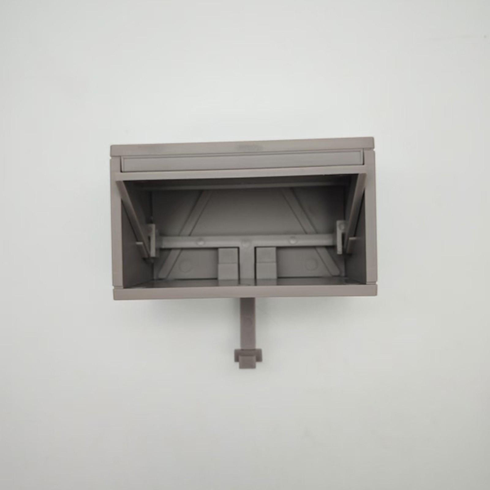 

Держатель ключей для гаража с открывающейся дверью, держатель ключей для стены, забавный 3D-печатный органайзер для ключей, настенное крепление, простая установка вешалки для ключей для прихожей One Size