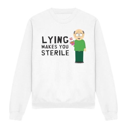South Park Unisex Adult Lying Makes You Sterile Sweatshirt