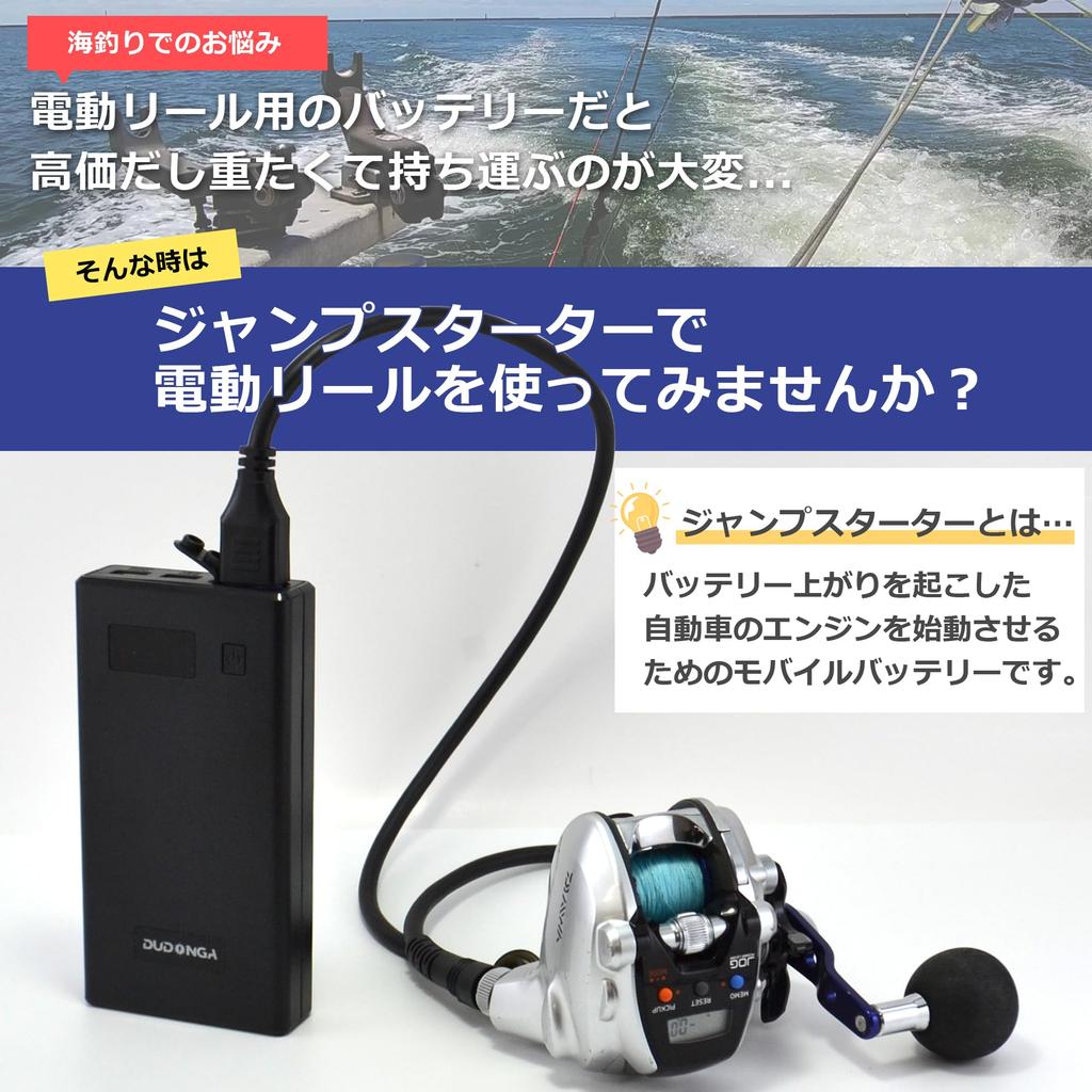 White Nuts Electric Reel Cord Cable Jump Starter Type EC5 Connector Connection 2-Core 2-Hole (3.0m) [Used]
