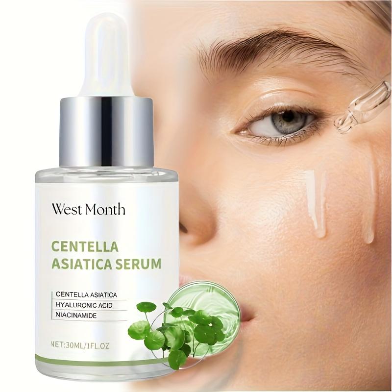Centella Asiatica Serum Niacinamide Soothe Redness Deep Hydration Bright Dull Tone Repair Barrier Gentle Daily Facial Essence