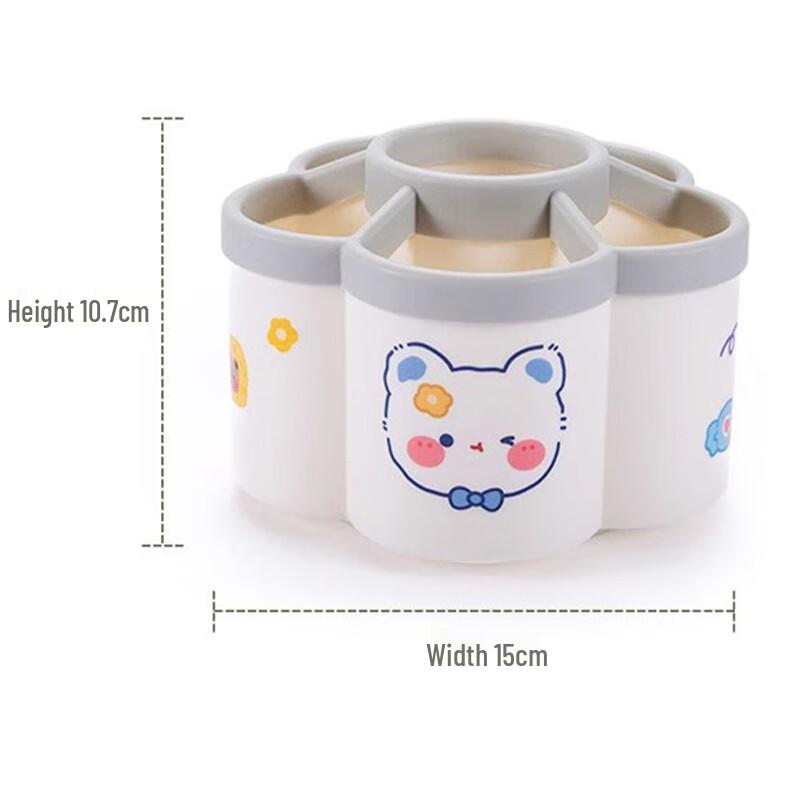 Changbaosen Rotating Pen Holder Organizer, 2-Pack