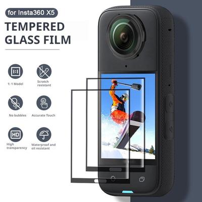 Protective Film For Insta360 X5 Camera Screen Protector Film Tempered Glass/soft Film For Insta360 X5 Camera Accessories