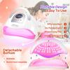 380W LED UV Light Dryer for Nails Gel Polish with 81LEDs 4 Timer Setting HD Display Screen Auto Sensor Professional Nail Light