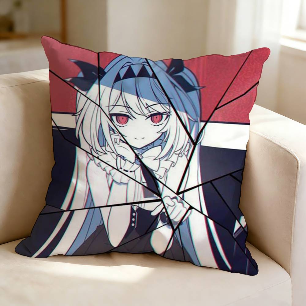 The NOexistenceN of you AND me GAME L-Lilith Square Double-Sided printed Pillow Case Bedroom Bedside Pillow Sofa Cushion Cover