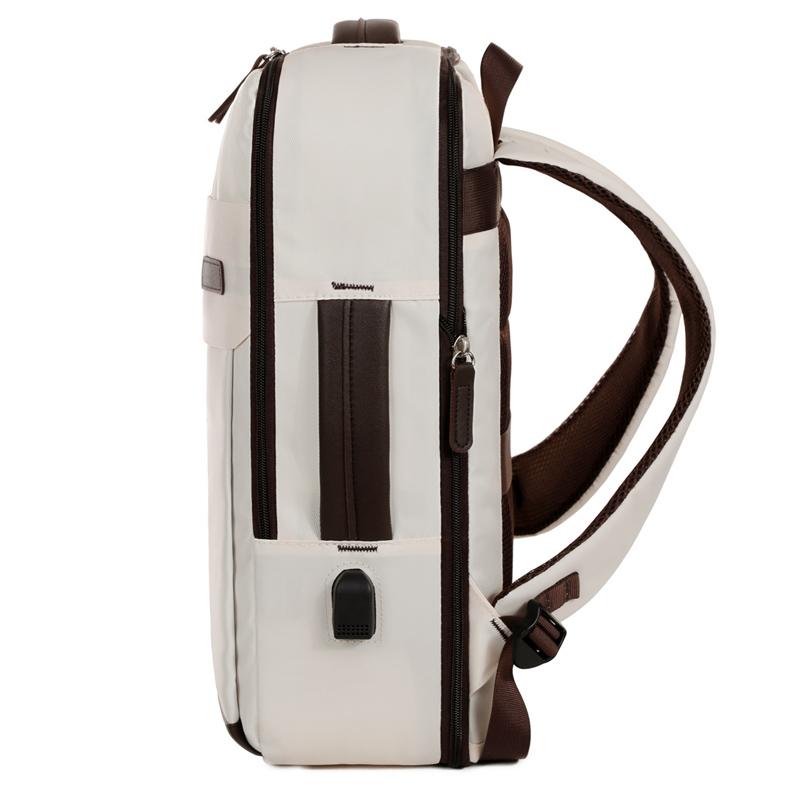 Sac à dos pour voyages d'affaires Femmes et Hommes Sac pour ordinateur portable 15,6 pouces avec USB Grande capacité Sacs à dos de voyage pour avion
