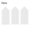 30pcs Transparent Collar Sticker Triangle Fixed Shirt Pad Practical Collar Shaper  Shirt