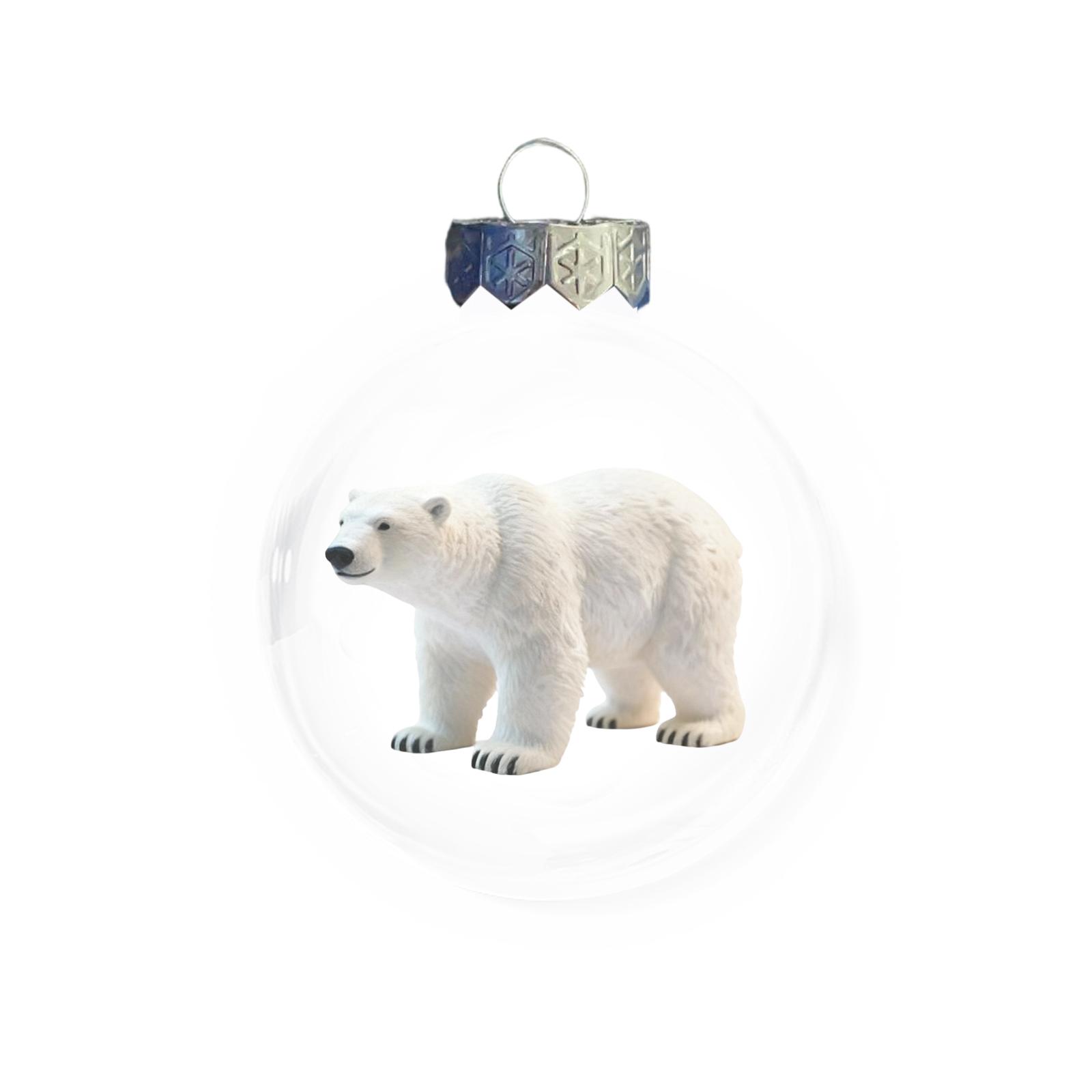 

Christmas Decoration Home Decoration Small Model Playful Animal Decoration Ball One Size