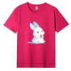 Summer New Short-sleeved T-shirt Female Cotton Loose Korean Ins Women's Cartoon Printing Half-sleeved Blouse